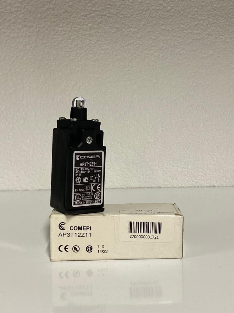 COMEPI METAL MAKARALI PİMLİ İMİT SWİTCH 30mm 1NA 1NK kontak düzeni IP65