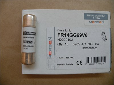 *10 ADET FİYATIDIR* Genel Sigorta 690V CP 14X51 GG 6A S/I FS