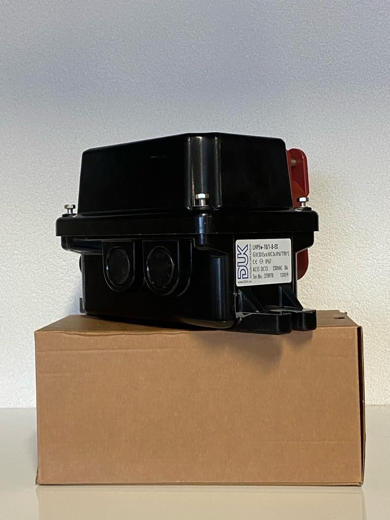 DUK EX ACİL DURDURMA ŞALTERİ 1NC 1NO 230V 8A