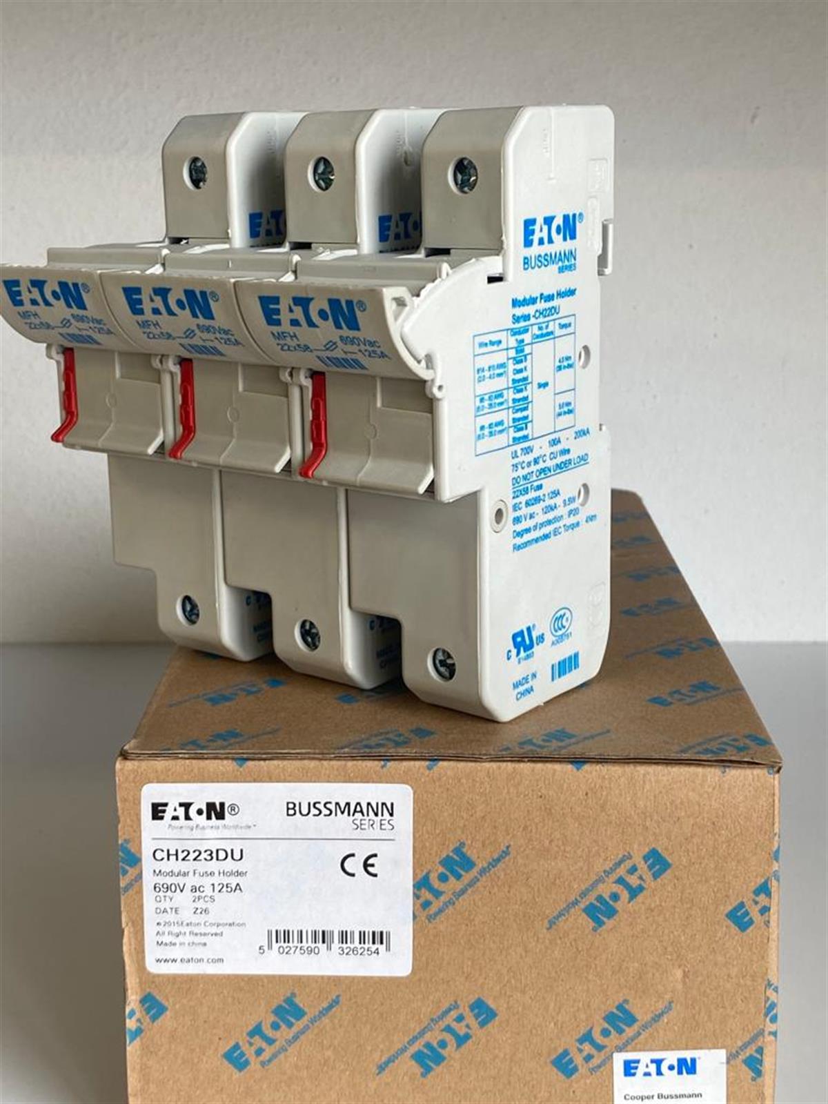 Eaton BussmannCH223DU 3 Pole 22x58 MFH  BussmanCH223DU 3 Pole 22x58 MFH  Bussman