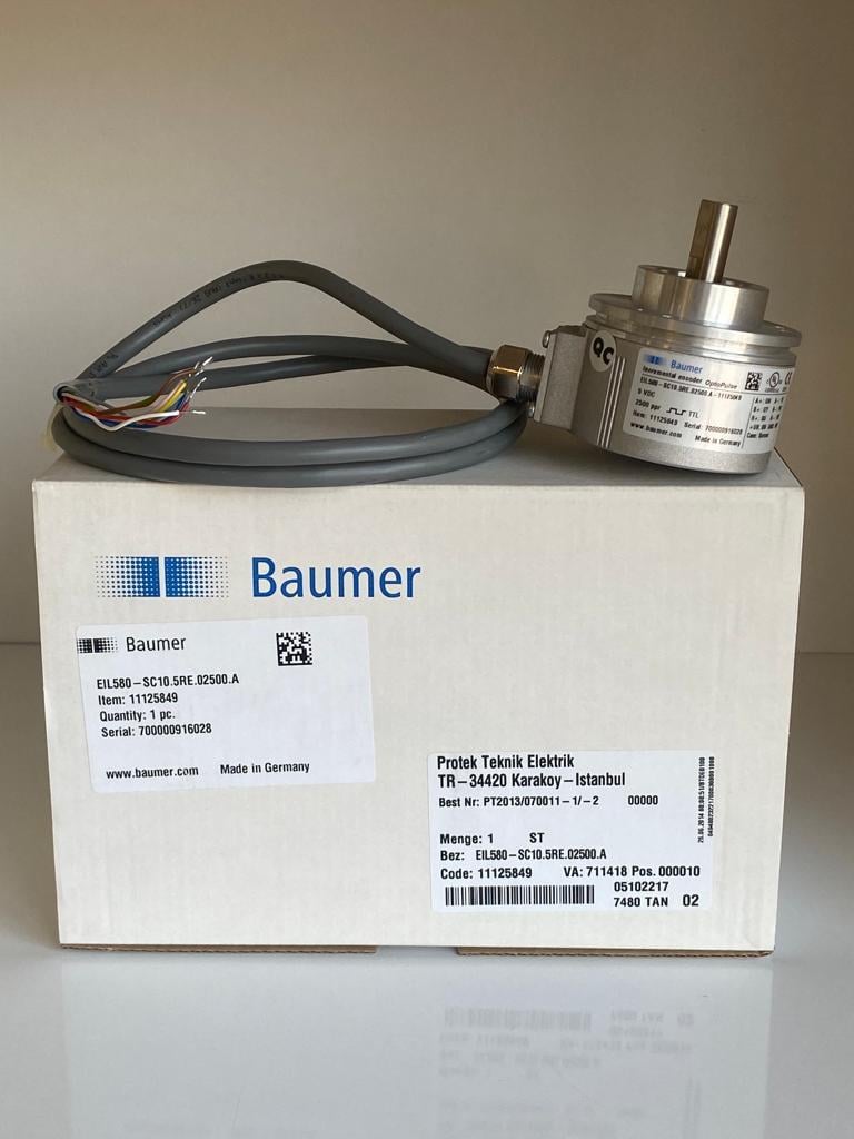 EIL580-SC10.5RE.02500.A BAUMER ENCODER 5V DC