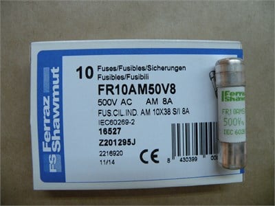 *10 ADET FİYATIDIR* Genel Sigorta 500V CP 10X38 AM 8A S/I FS