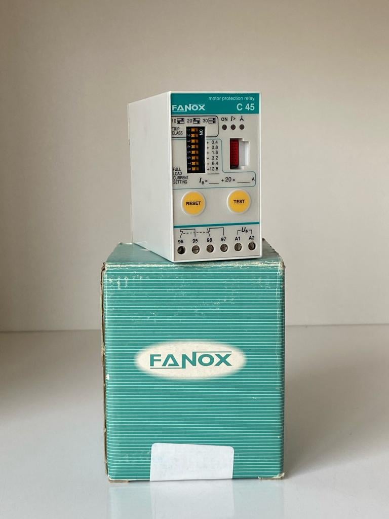 FANOX 230V AC MOTOR KORUMA RÖLESİ