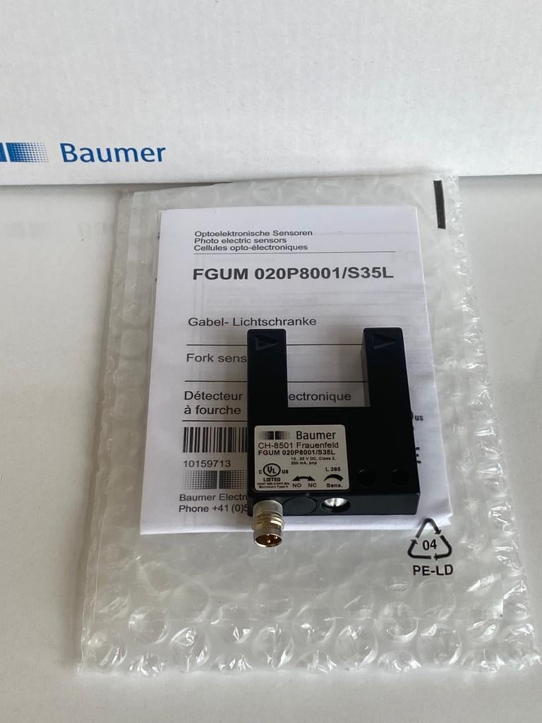 FGUM 020P8001 / S35L BAUMER SENSÖR