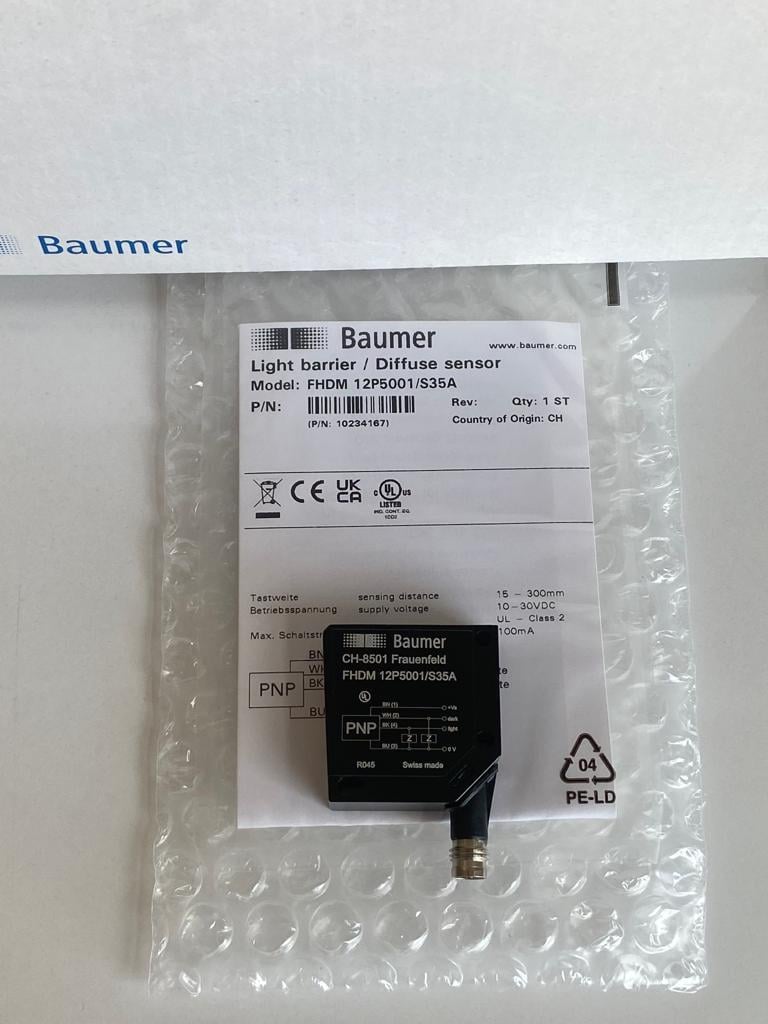 FHDM 12P5001/S35A BAUMER SENSÖR