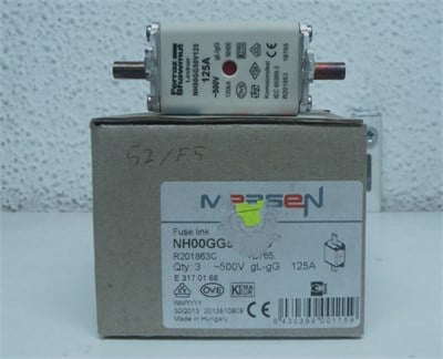 Genel Sigorta NH 00 125A 500V GG