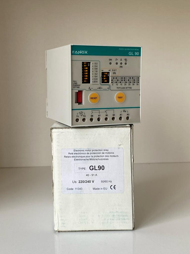 GL90 40-91A 220/240V FANOX MOTOR KORUMA