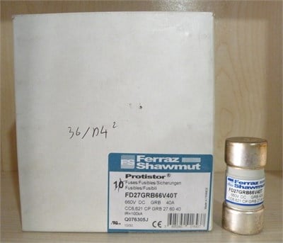 Hızlı Sigorta 40A 660V 