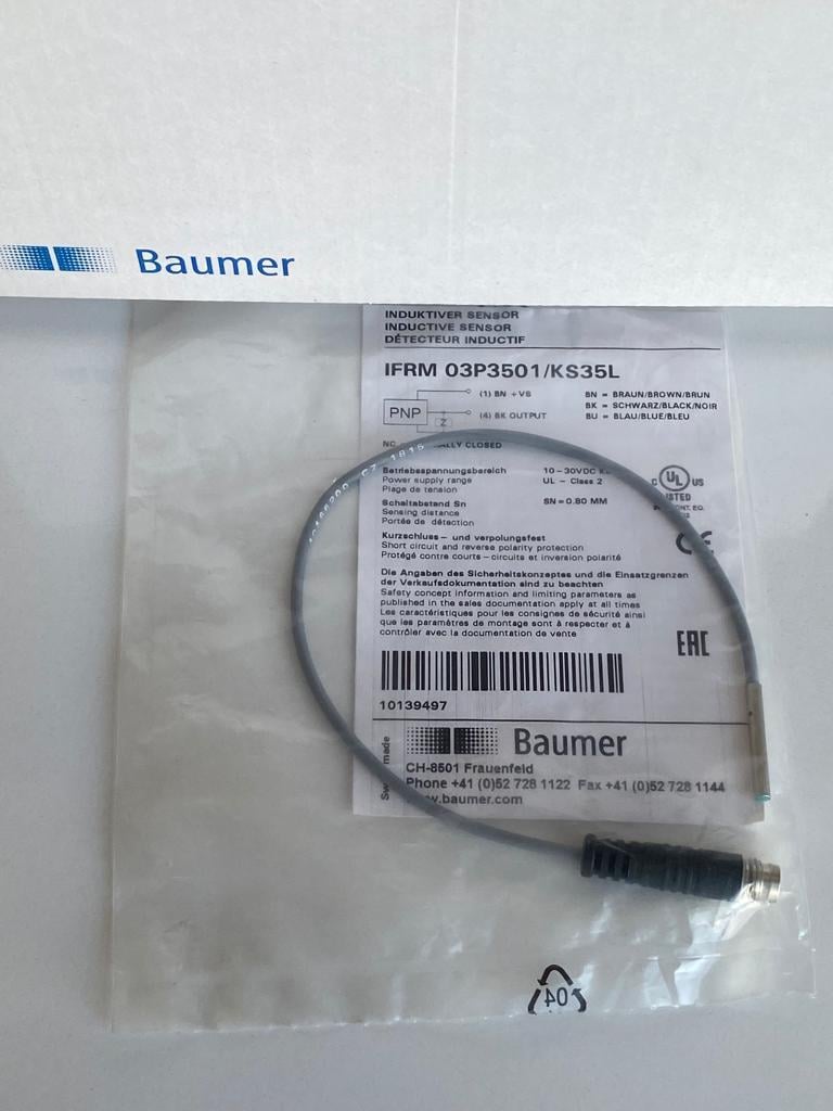 IFRM 03P3501/KS35L BAUMER SENSOR