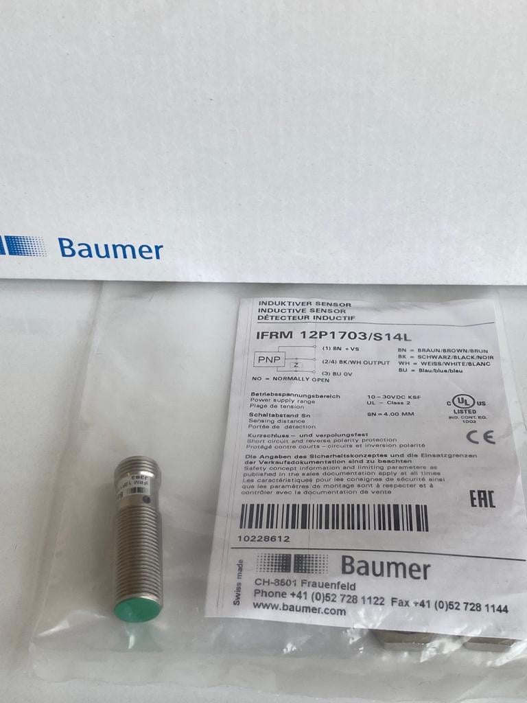 IFRM 12P1703/S14L BAUMER SENSÖR