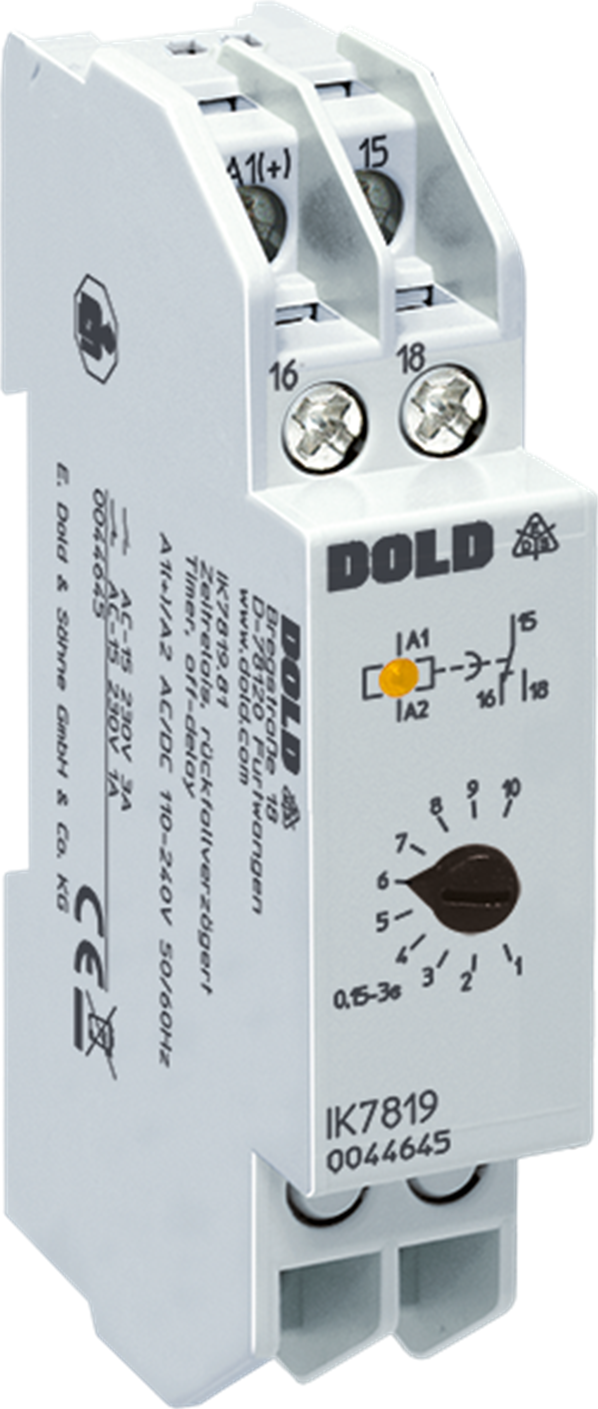 IK 7819.81 AC/DC 110 ... 240 V OFF DELAY TIMER- ZAMANLAYICI DOLD
