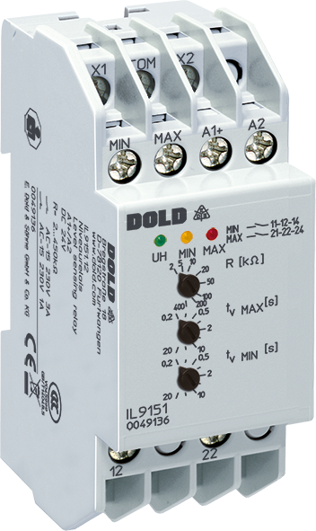 IL9151.12 2-450K-OHM AC230V 0,2-20S DOLD LEVEL RÖL