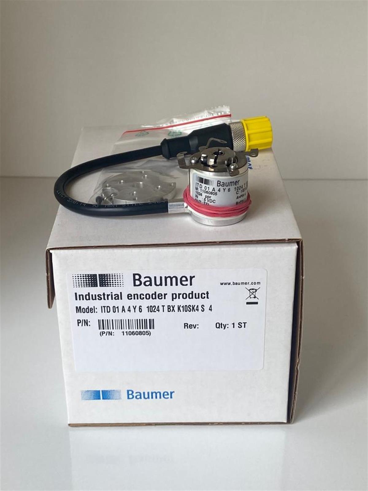 ITD 01 A4 Y6 1024 TBX K10SK4 S4 BAUMER ENCODER