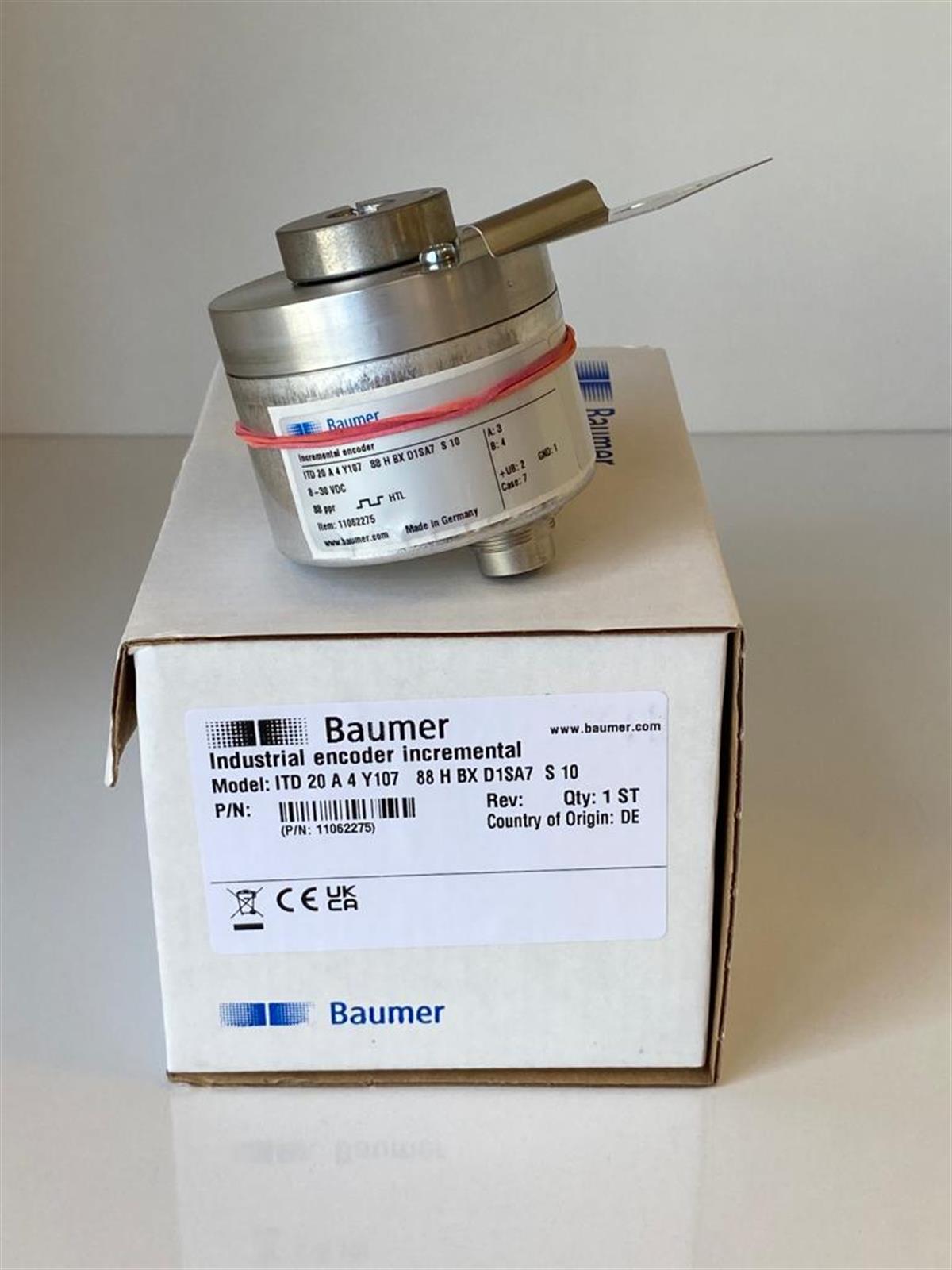 ITD 20 A4 Y107 88 H BX D1SA7 S10 BAUMER ENCODER