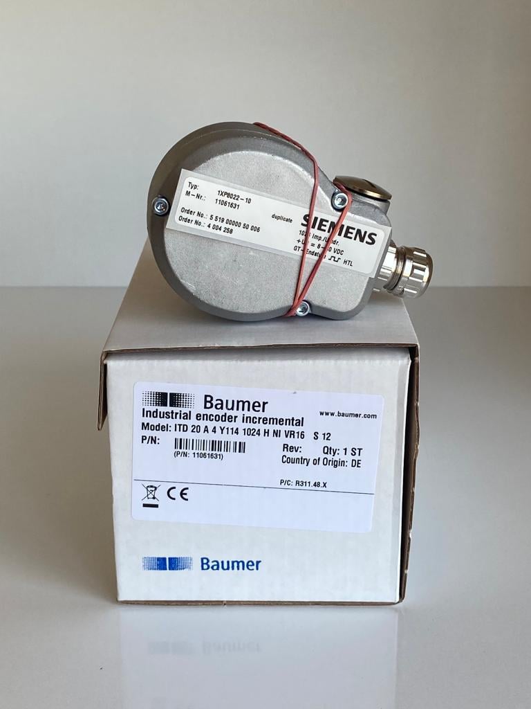 ITD 20 A4 Y114 1024 HNI VR16 S12 BAUMER ENCODER