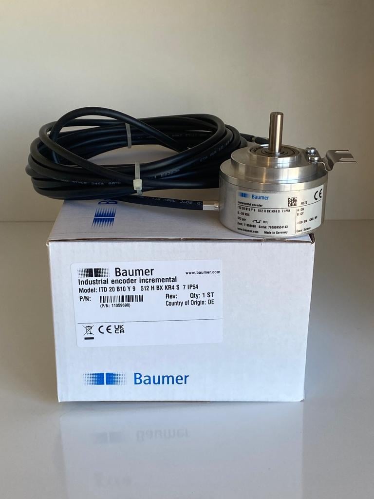 ITD 20 B10 Y9 512 HBX KR4 S7 IP54 BAUMER ENCODER