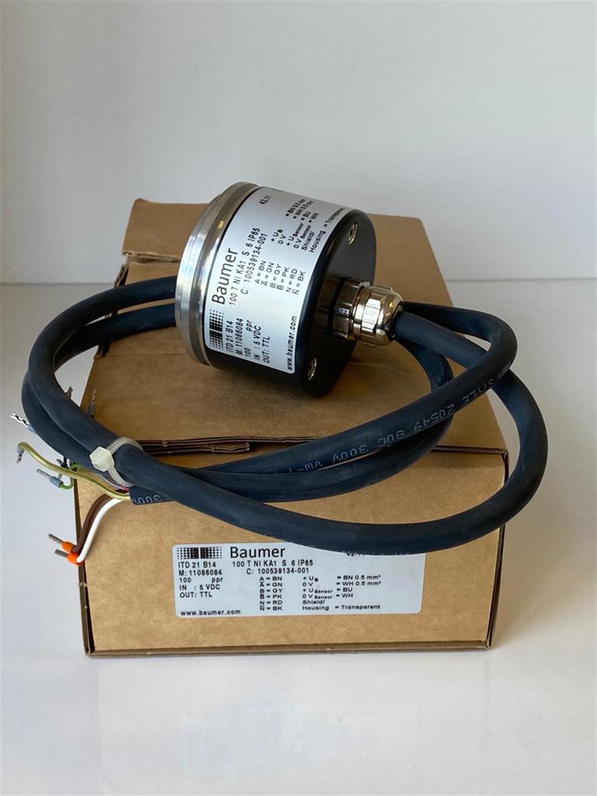 ITD 21 B14 100 TNI KA1 S6 IP65 BAUMER ENCODER