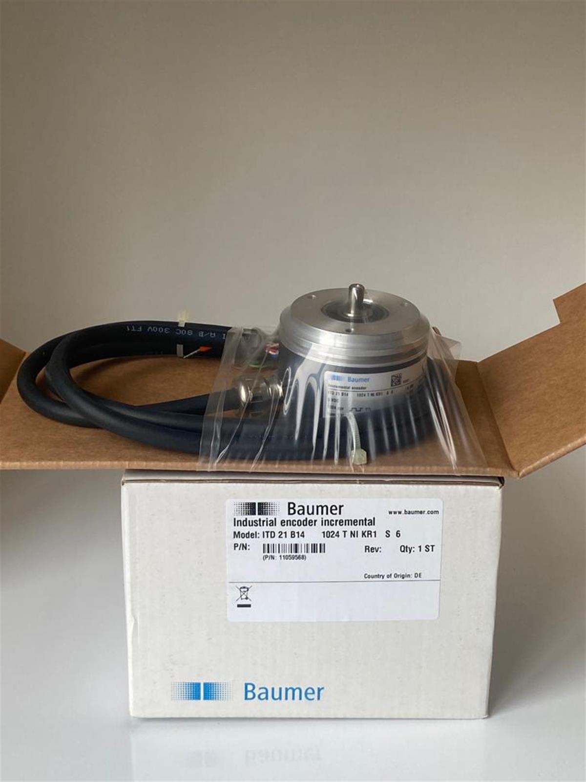 ITD 21 B14 1024 TNI KR1 S 6 IP65 BAUMER ENCODER