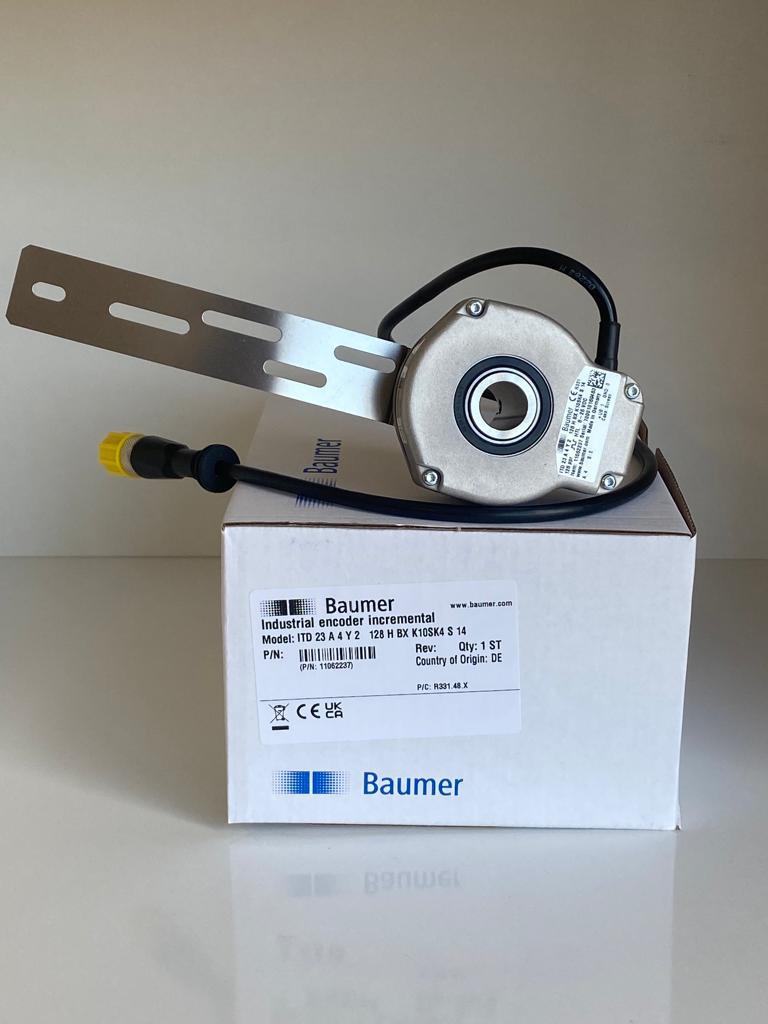 ITD 23 A4 Y2 128 HBX K10SK4 S14 BAUMER ENCODER