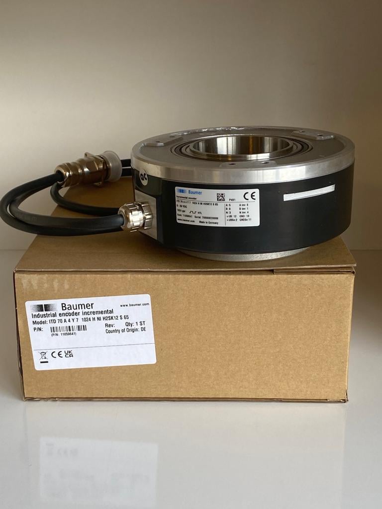 ITD 70 A4 Y7 1024 HNI H2SK12 S65 BAUMER ENCODER