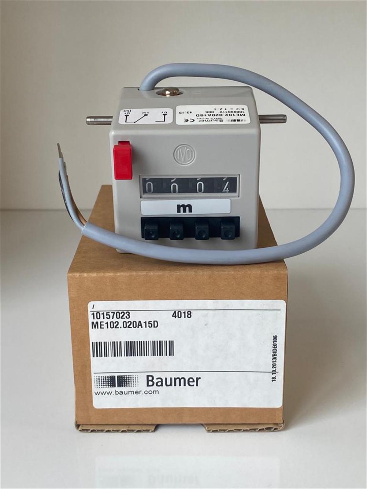 ME102.020A 15D BAUMER IVO 4 DIGIT COUNTER