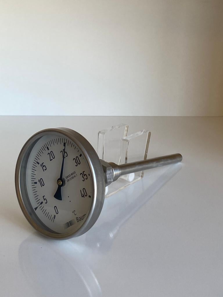 TBI100-212.164.10T Paslanmaz Çelik Termometre BOURDON