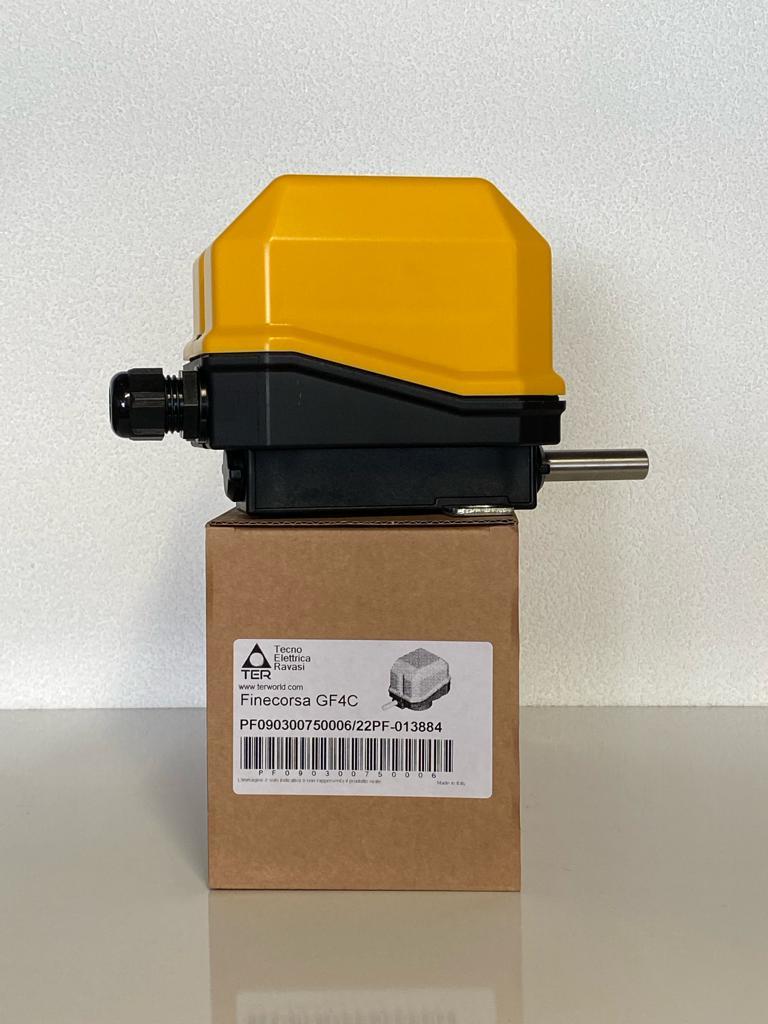 TER ROTARY LIMIT SWITCH GF4C 1/75 4 KONTAK