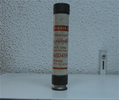 Time Delay Sigorta Amp-Trap A6D45R 45A 600V