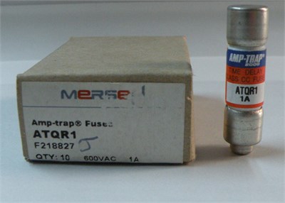 Time-Delay Sigorta Amp-Trap ATQR1 1A 600VAC 