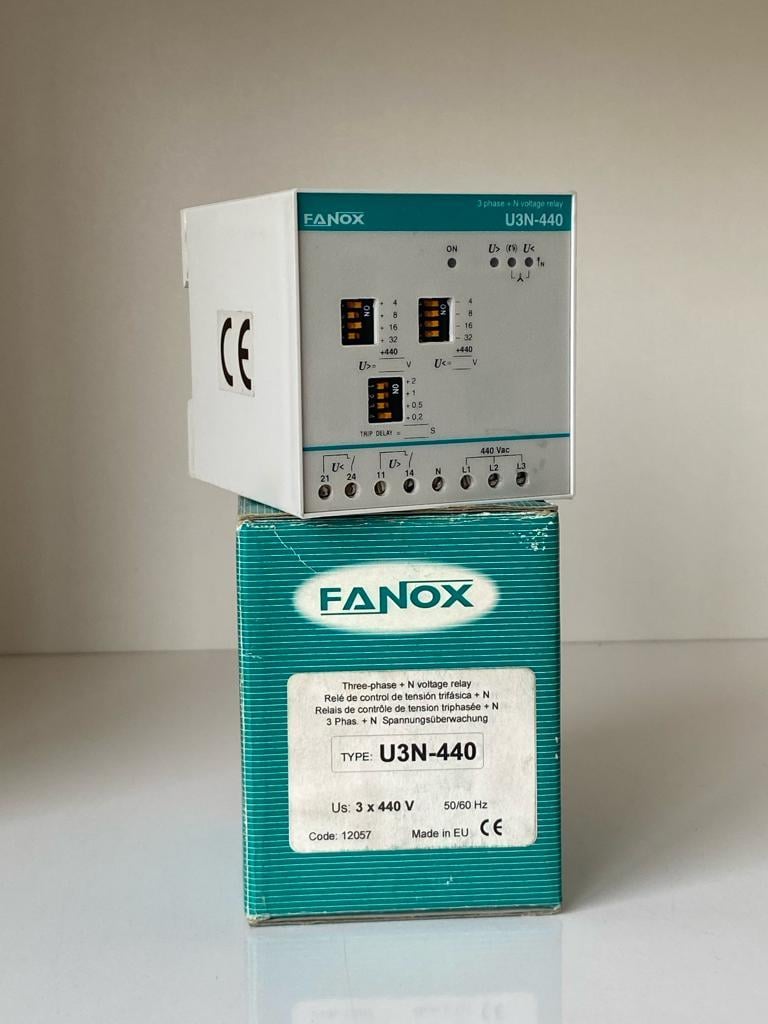 U3N-440 FANOX ELEKTRONİK KONTROL RÖLESİ