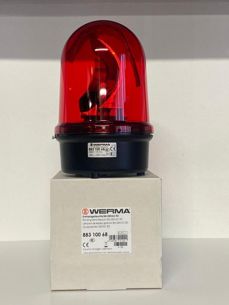 WERMA 230V DÖNER LAMBA KIRMIZI