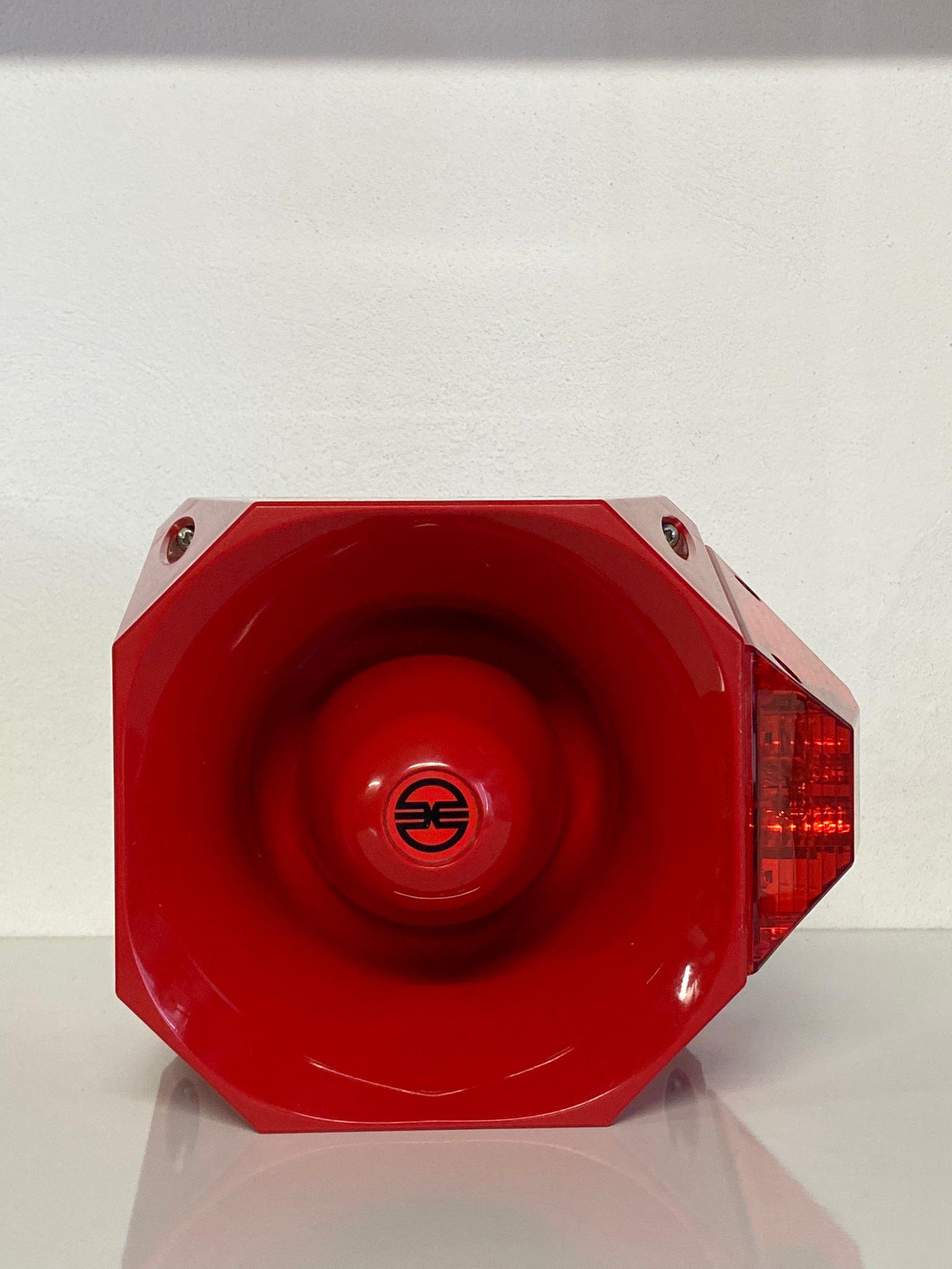 WERMA 24V ELEKTRONİK SİREN + FLAŞ