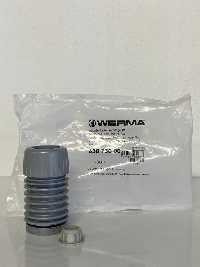 WERMA ADAPTER F.TUBE MOUNT RM GY