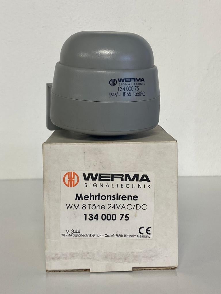 WERMA ELEKTRONİK SİREN 8 TON 24V AC/DC