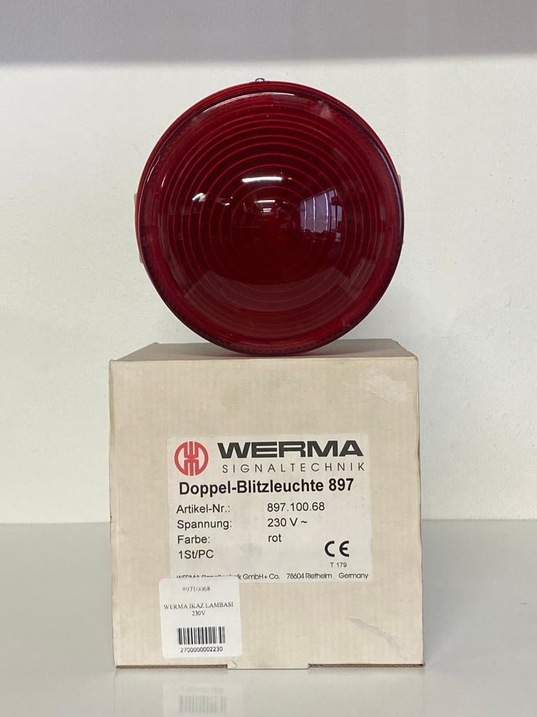 WERMA İKAZ LAMBASI 230V