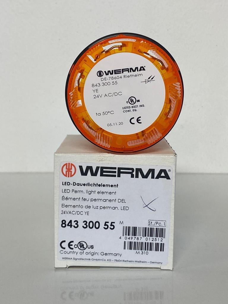 WERMA LEDLİ BLİNK IŞIK İKAZ SARI