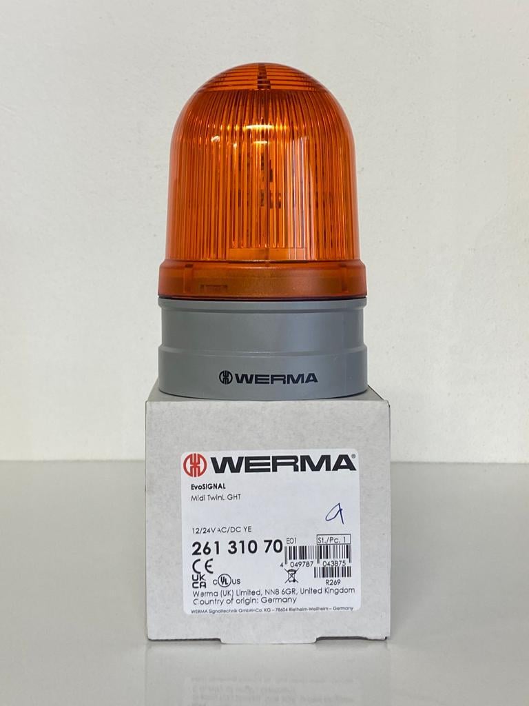 WERMA MİDİ TWİNLIGHT 12/24VAC/DC