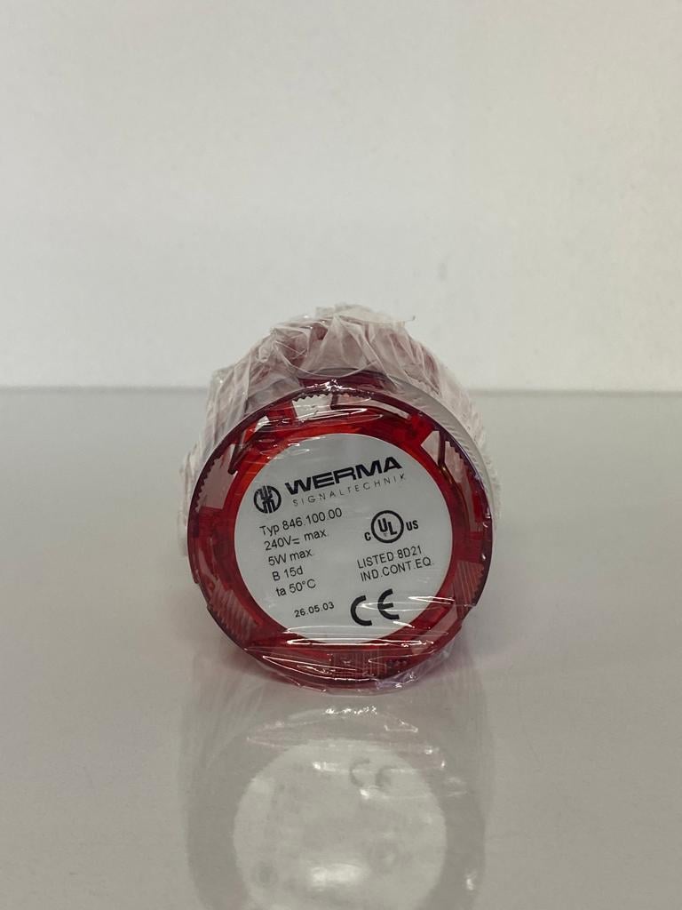 WERMA SÜREKLİ IŞIK KIRMIZI