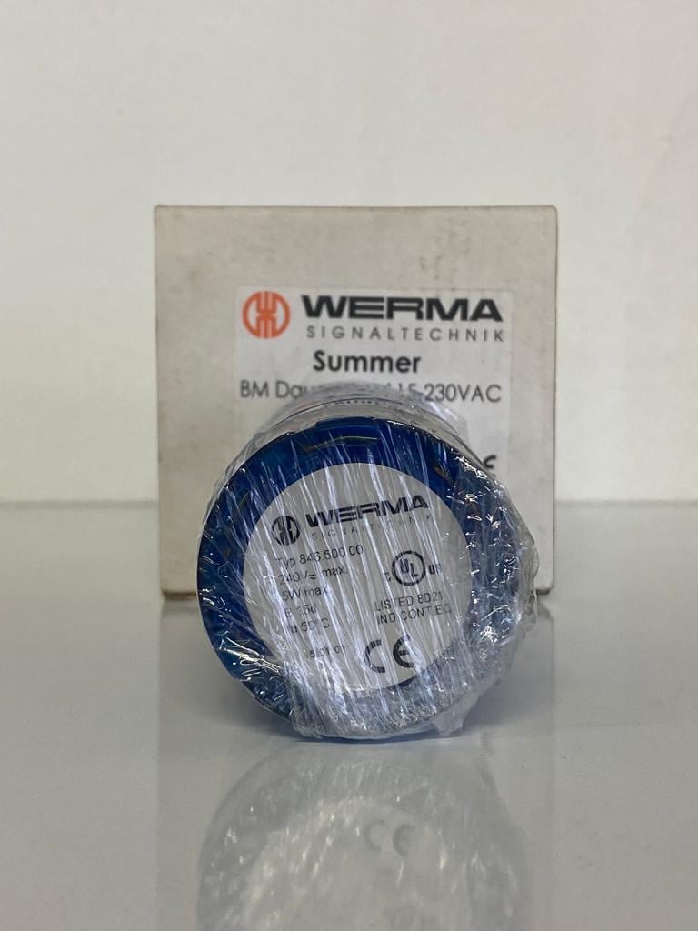 WERMA SÜREKLİ IŞIK MAVİ