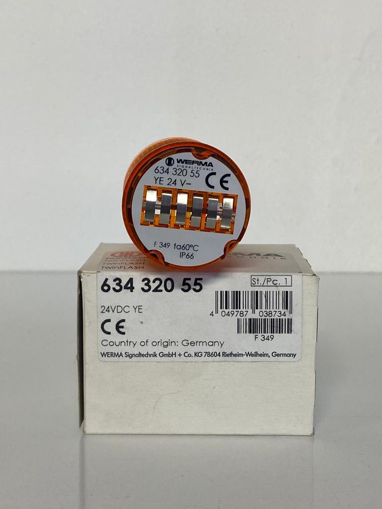 WERMA TWİNFLASH 24VDC YE