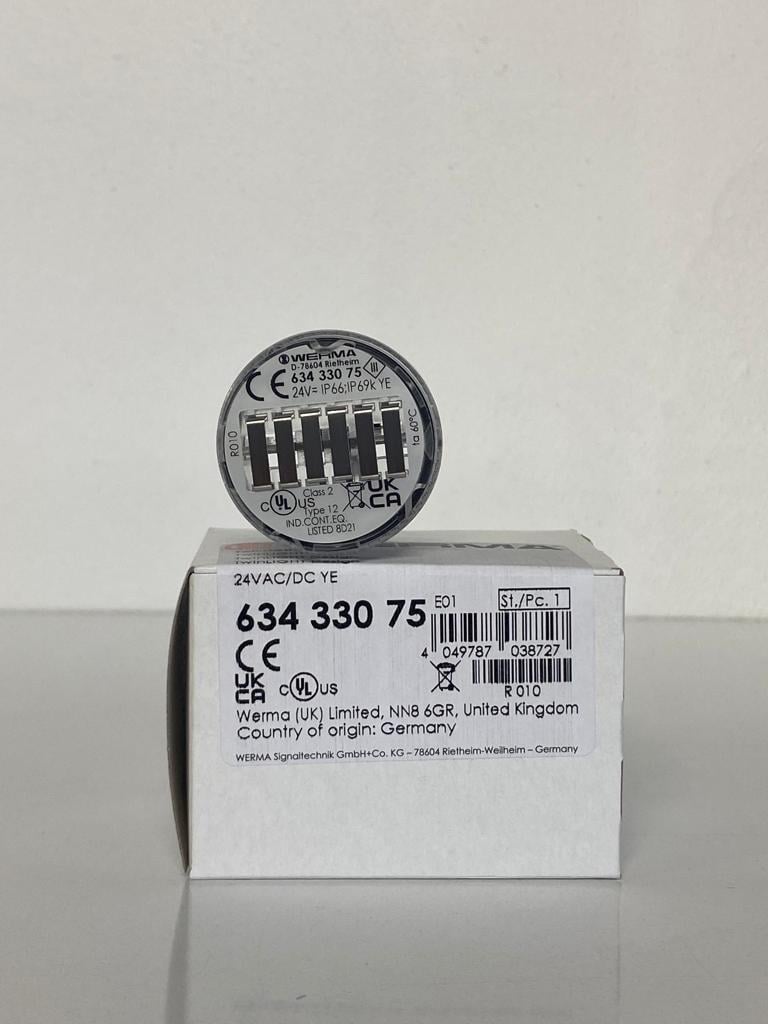 WERMA TWINLIGHT CL 24VAC/DC GN