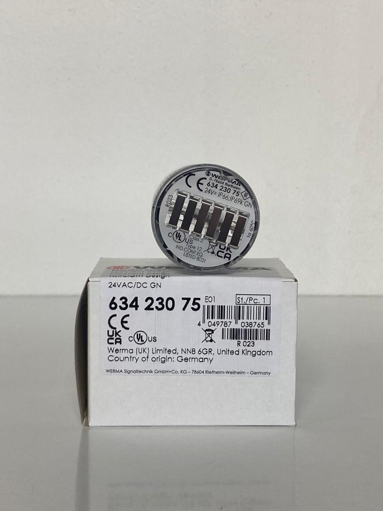 WERMA TWINLIGHT CL 24VAC/DC RD