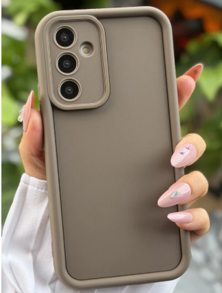  Galaxy A25 Uyumlu Mat Lansman Parmak İzi Bırakmaz Esnek Silikon Kılıf
