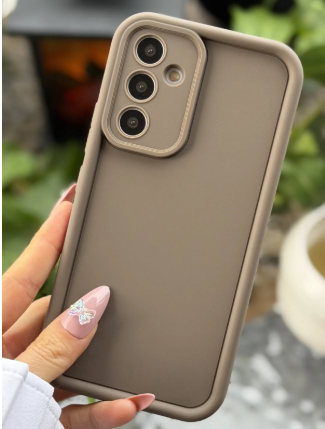  Galaxy A35 Uyumlu Mat Lansman Parmak İzi Bırakmaz Esnek Silikon Kılıf