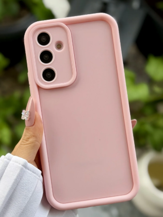  Galaxy A35 Uyumlu Mat Lansman Parmak İzi Bırakmaz Esnek Silikon Kılıf