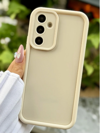  Galaxy A35 Uyumlu Mat Lansman Parmak İzi Bırakmaz Esnek Silikon Kılıf