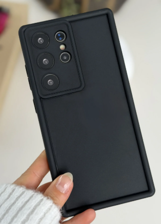  Galaxy S23 ULTRA Uyumlu Mat Lansman Parmak İzi Bırakmaz Silikon Kılıf