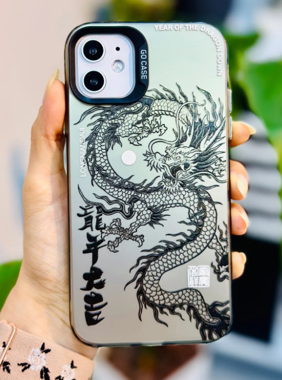  Iphone 11 Uyumlu (12 Görünümlü) KÖŞELİ Parmak İzi Bırakmaz Baskılı Metalik ELECTRO Silikon Kılıf