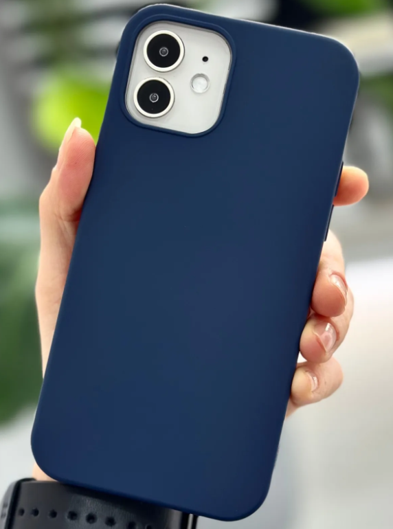  Iphone 12 ve 12 Pro Uyumlu İçi Kadife Sıvı Silikon Leke Tutmaz Lansman Kılıf