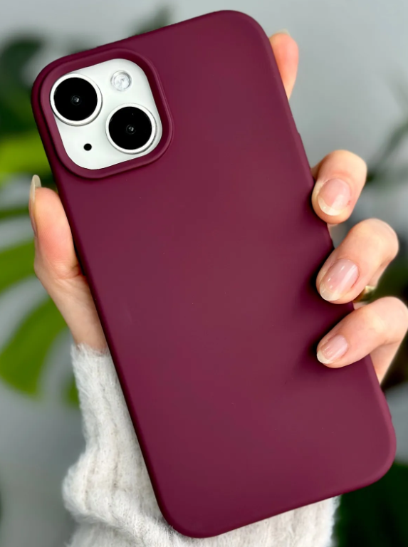  Iphone 13 - 14 - 15 Uyumlu Içi Kadife Leke Tutmaz Sıvı Silikon Lansman Kılıf